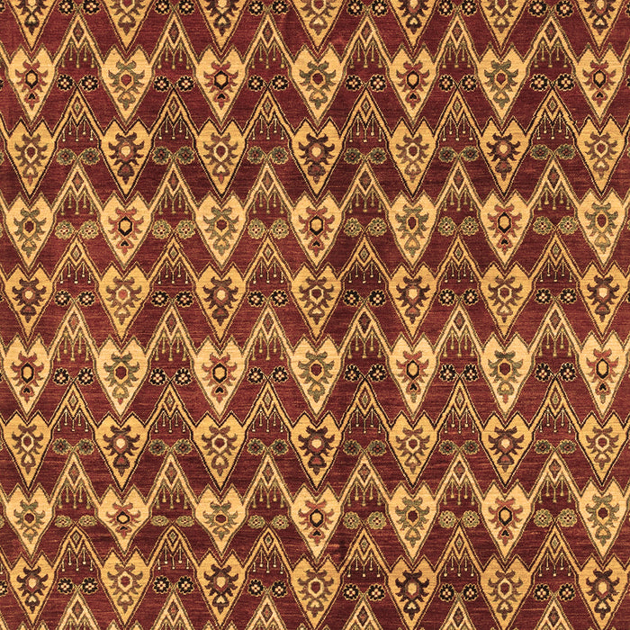 Abstract Brown Modern Rug, abs3811brn