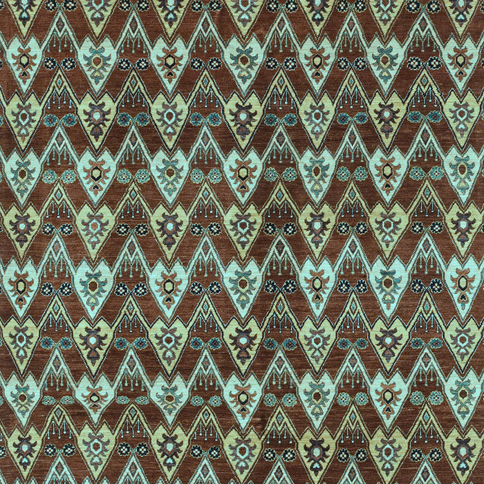 Abstract Light Blue Modern Rug, abs3811lblu