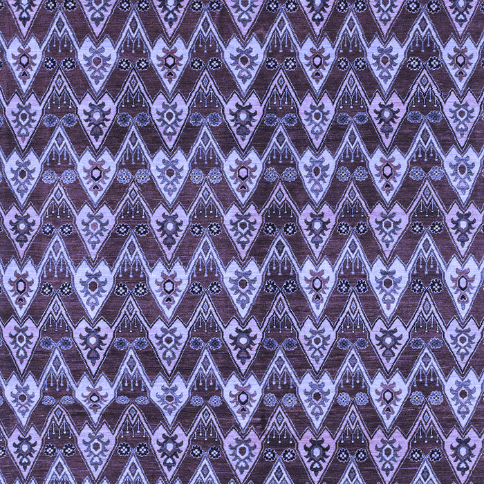 Abstract Blue Modern Rug, abs3811blu