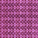 Square Machine Washable Abstract Purple Modern Area Rugs, wshabs3811pur