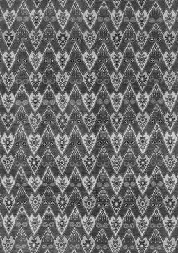 Abstract Gray Modern Rug, abs3811gry