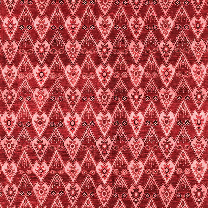Abstract Red Modern Area Rugs