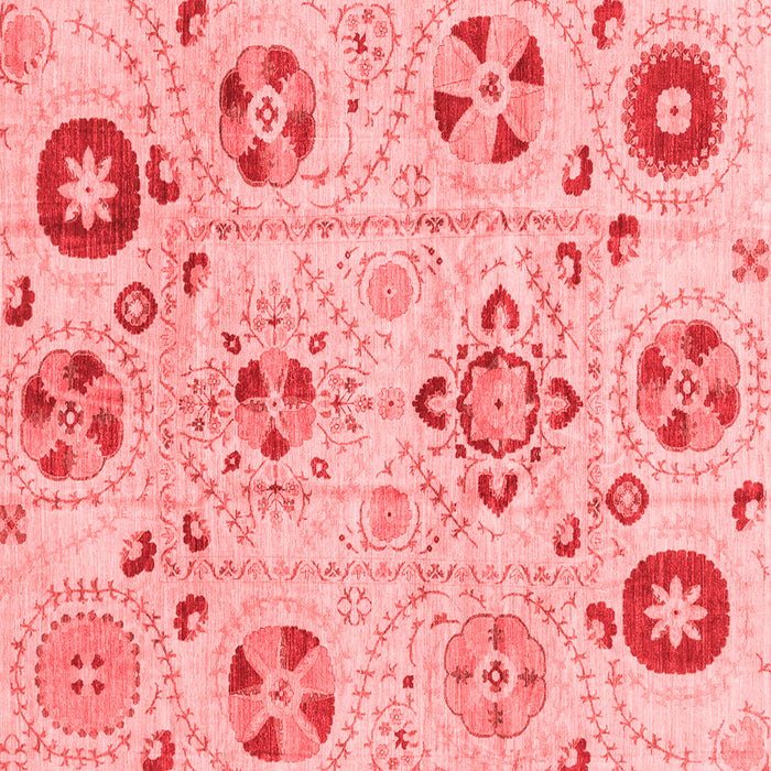 Abstract Red Modern Rug, abs3812red