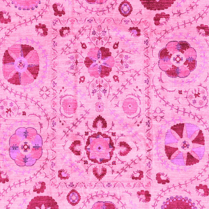 Machine Washable Abstract Pink Modern Rug, wshabs3812pnk