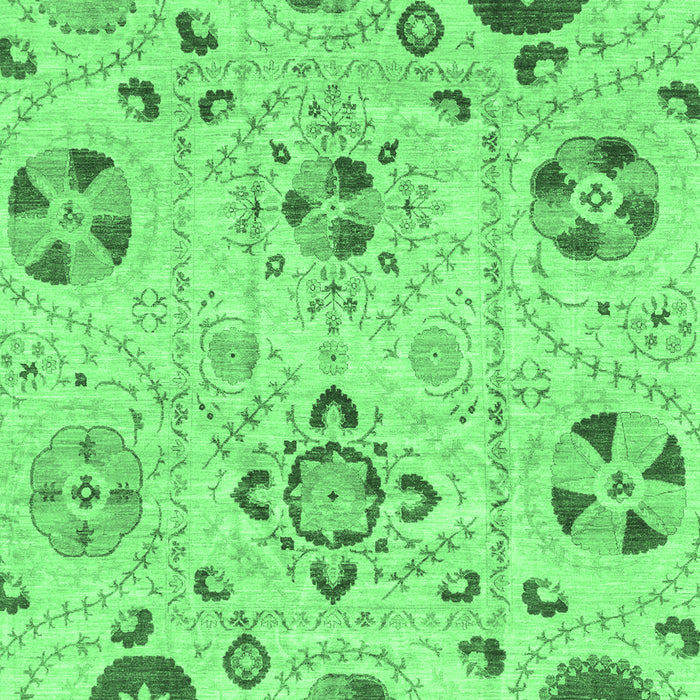 Abstract Emerald Green Modern Rug, abs3812emgrn