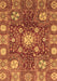 Abstract Brown Modern Rug, abs3813brn