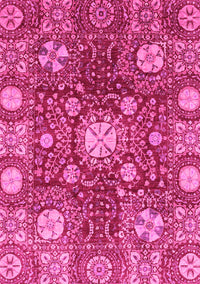 Abstract Pink Modern Rug, abs3813pnk