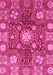 Abstract Pink Modern Rug, abs3813pnk