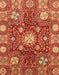 Abstract Red Modern Rug, abs3813