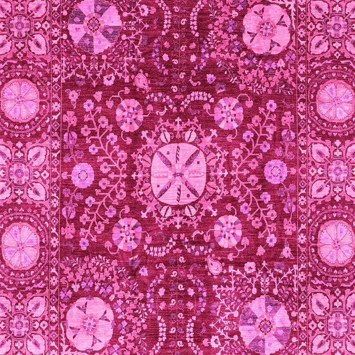 Machine Washable Abstract Pink Modern Rug, wshabs3813pnk