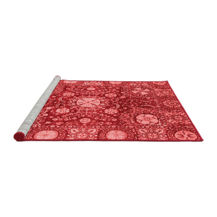 Modern Red Washable Rugs