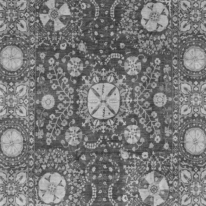 Abstract Gray Modern Rug, abs3813gry