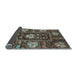 Sideview of Abstract Light Blue Modern Rug, abs3814lblu