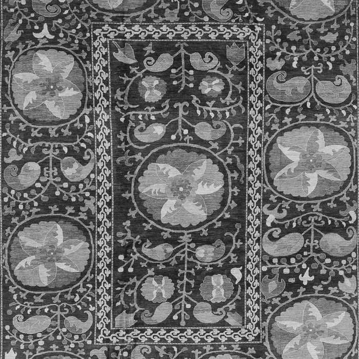 Machine Washable Abstract Gray Modern Rug, wshabs3814gry