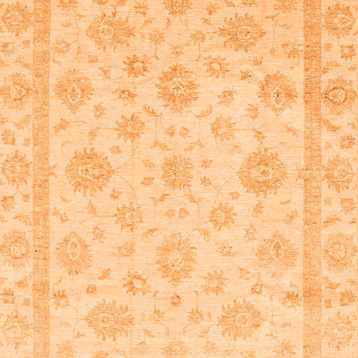 Oriental Orange Traditional Rug, abs3815org