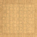 Square Abstract Brown Modern Rug, abs3816brn