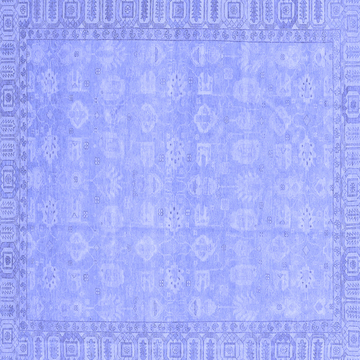 Square Machine Washable Abstract Blue Modern Rug, wshabs3816blu