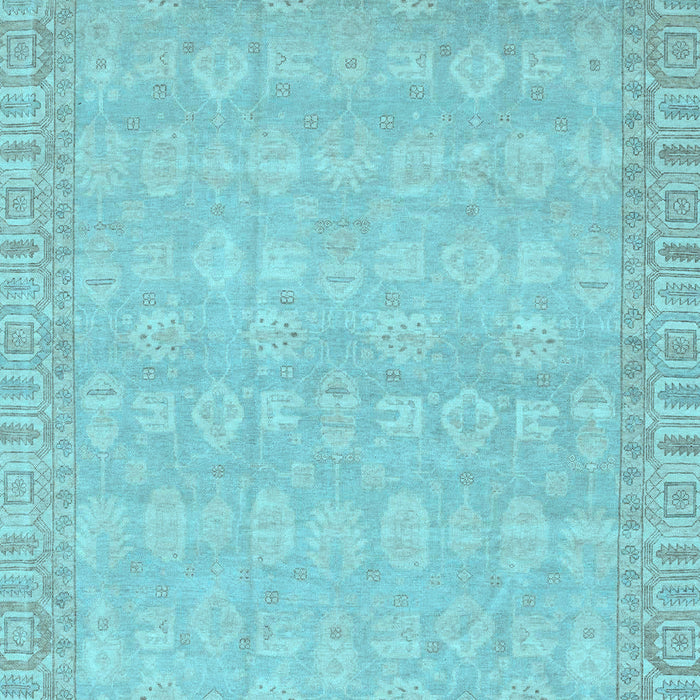 Abstract Light Blue Modern Rug, abs3816lblu