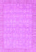 Machine Washable Abstract Purple Modern Area Rugs, wshabs3816pur