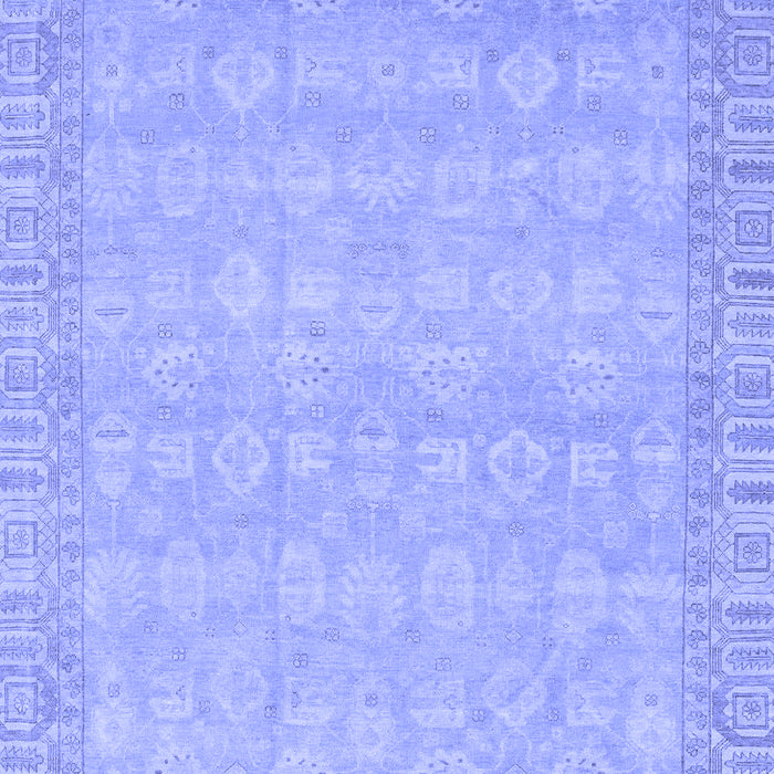 Abstract Blue Modern Rug, abs3816blu