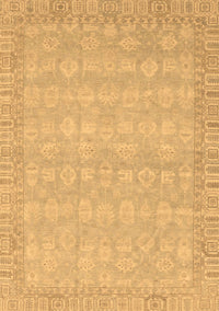 Abstract Brown Modern Rug, abs3816brn