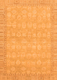 Abstract Orange Modern Rug, abs3816org