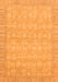 Abstract Orange Modern Rug, abs3816org