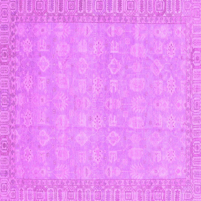 Square Abstract Purple Modern Rug, abs3816pur