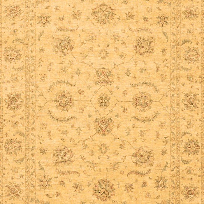 Machine Washable Oriental Brown Traditional Rug, wshabs3817brn