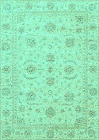 Oriental Turquoise Traditional Rug, abs3817turq