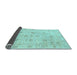 Sideview of Oriental Light Blue Traditional Rug, abs3817lblu