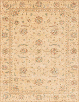 Abstract Yellow Oriental Rug, abs3817