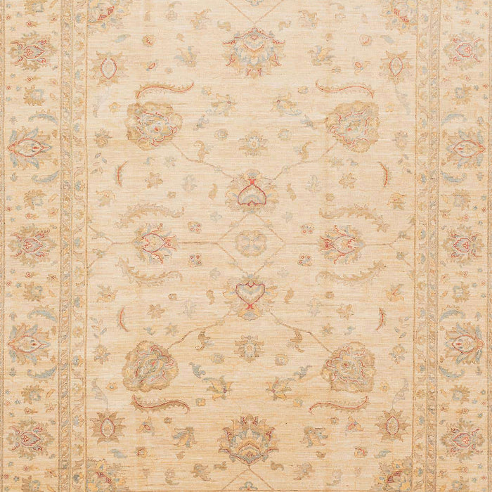 Abstract Pastel Orange Oriental Rug, abs3818
