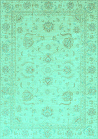 Oriental Turquoise Traditional Rug, abs3818turq