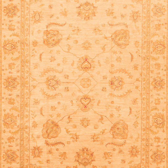 Oriental Orange Traditional Rug, abs3818org