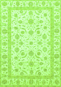 Oriental Green Traditional Rug, abs3819grn