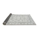 Sideview of Oriental Gray Traditional Rug, abs3819gry