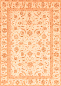 Oriental Orange Traditional Rug, abs3819org