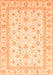 Oriental Orange Traditional Rug, abs3819org