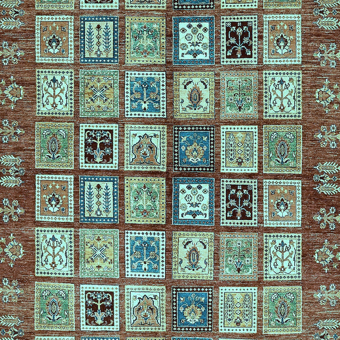 Machine Washable Abstract Light Blue Modern Rug, wshabs381lblu