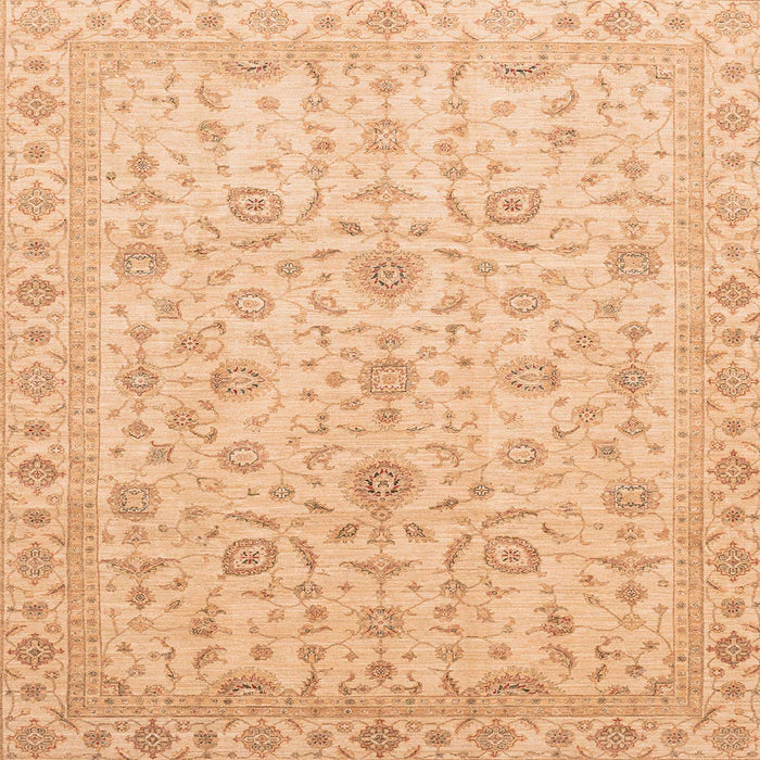 Square Abstract Orange Modern Rug, abs3820