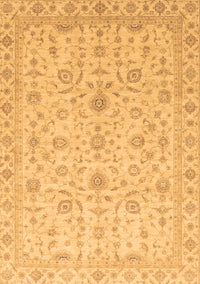 Abstract Brown Modern Rug, abs3820brn