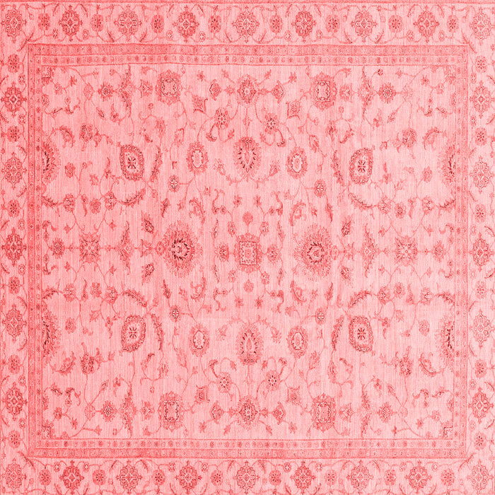 Machine Washable Abstract Red Modern Rug, wshabs3820red