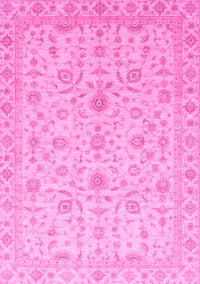 Abstract Pink Modern Rug, abs3820pnk