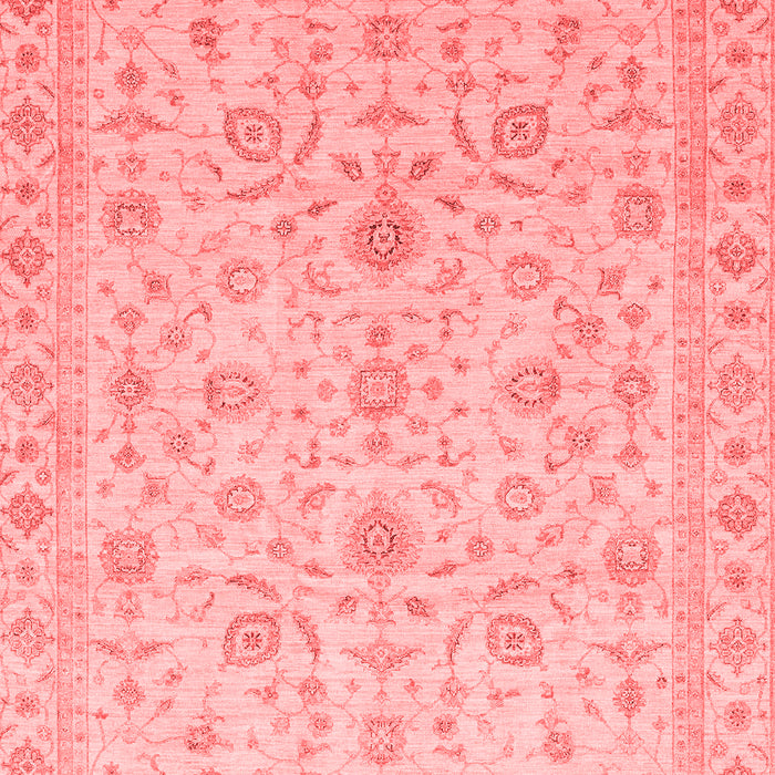 Machine Washable Abstract Red Modern Rug, wshabs3820red