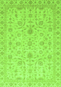 Abstract Green Modern Rug, abs3820grn