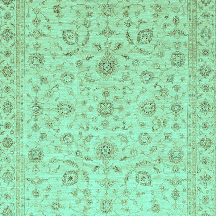 Machine Washable Abstract Turquoise Modern Area Rugs, wshabs3820turq