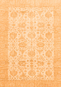 Abstract Orange Modern Rug, abs3821org