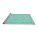 Sideview of Machine Washable Abstract Light Blue Modern Rug, wshabs3821lblu