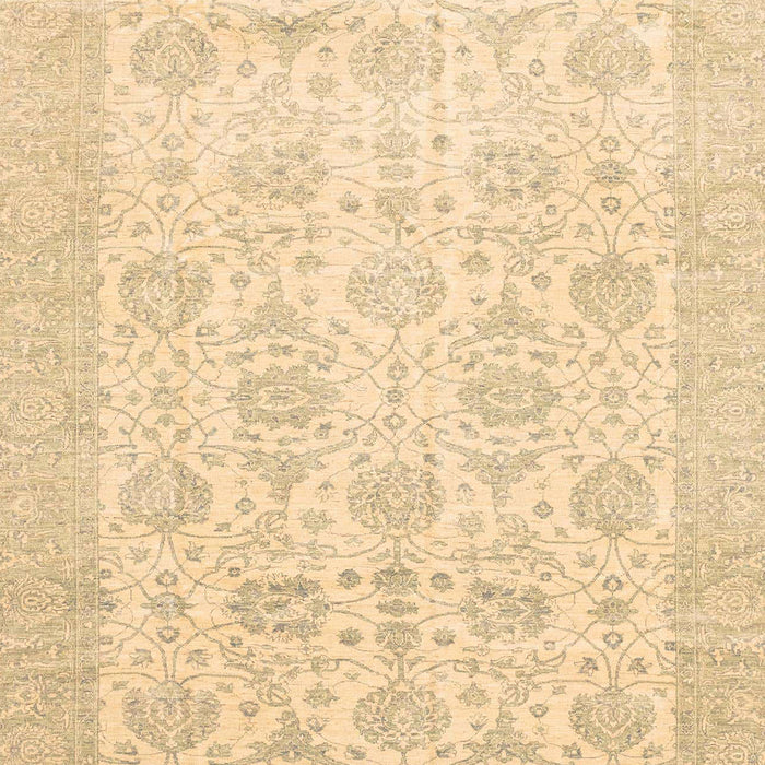 Machine Washable Abstract Brown Gold Rug, wshabs3821